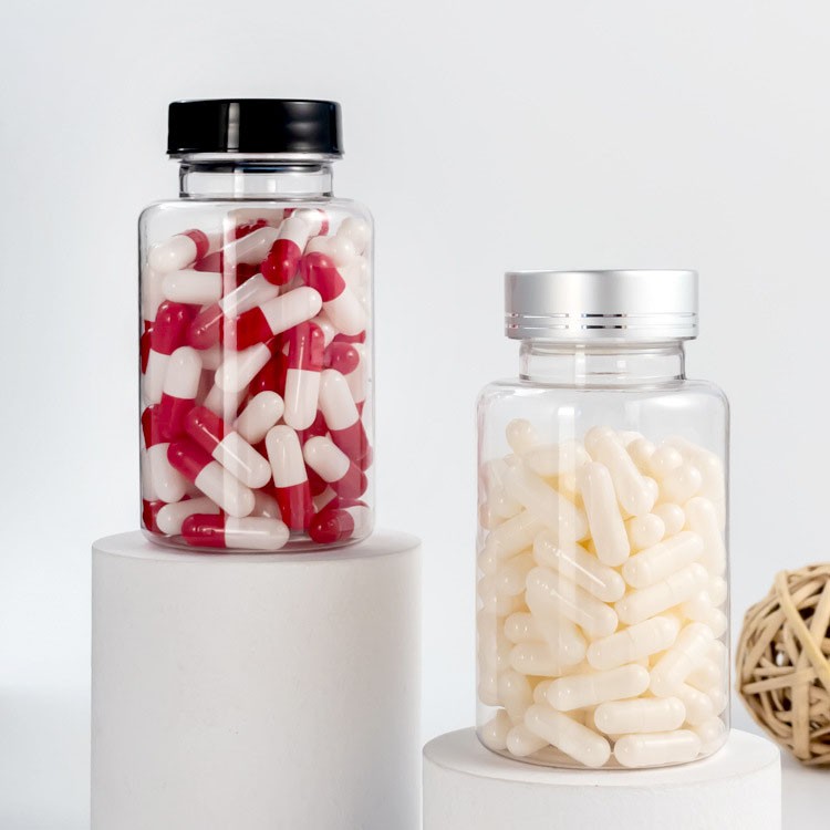 Clear Pill Bottles