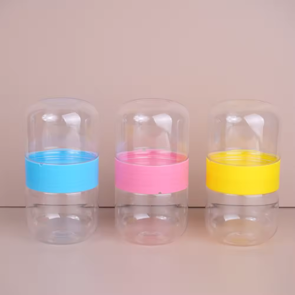 180ml Two-stage PET Food Packaging Jars