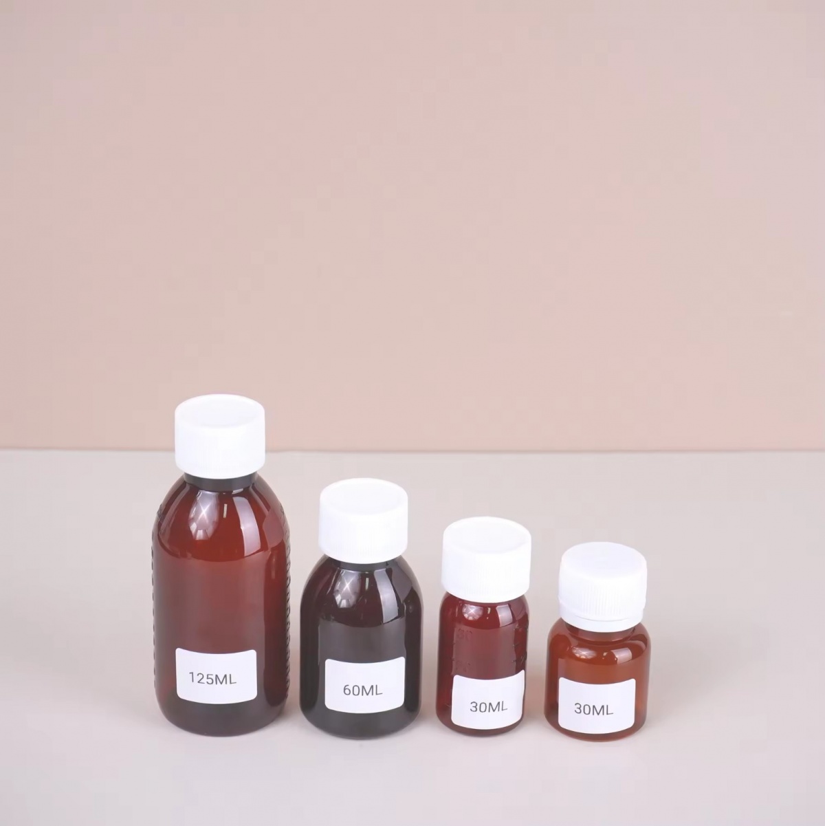 PET Cough Syrup Bottle